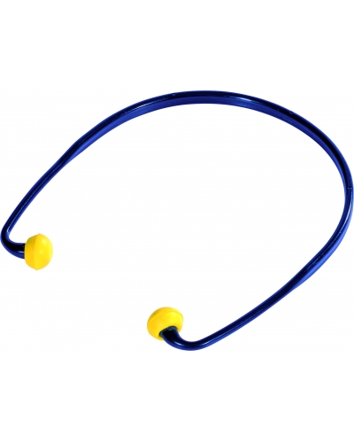 DeltaPlus EARPLUG WITH HEAD FASTENER - C084 - Yellow