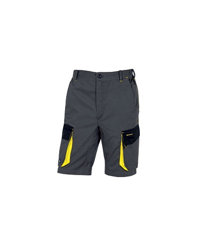 DeltaPlus GREY/YELL D-MACH BERMUDA - C071 - Grey / Yellow