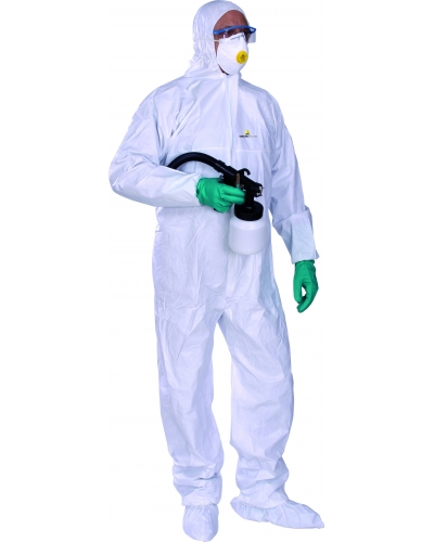 DeltaPlus DT115 HOODED OVERALL - C014 - White