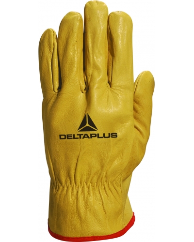 DeltaPlus COWHIDE GRAIN GLOVE - C084 - Yellow