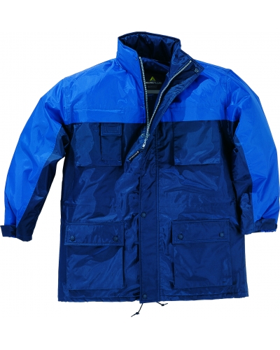 DeltaPlus NAVY BLUE KINGSTON PARKA - C038 - Navy Blue / Royal Blue