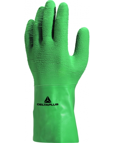 DeltaPlus LATEX COTTON LINING GLOVE  - C191 - Green
