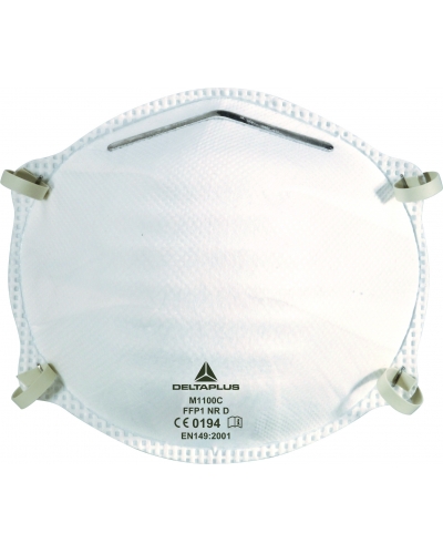 DeltaPlus BOX OF 20 HALF-MASKS FFP1 - C014 - White - UN - Unique