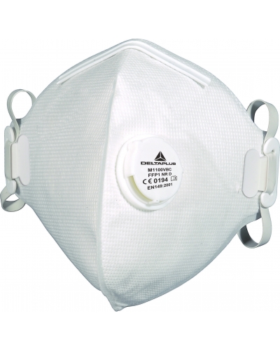 DeltaPlus BOX 10 HALFMASKS M1100VB - C014 - White