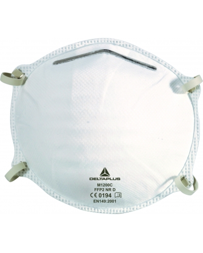 DeltaPlus BOX OF 20 HALF-MASKS FFP2 - C014 - White - UN - Unique