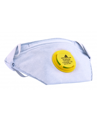 DeltaPlus BOX 10 FOLD MASKS FFP2 +VAP+V - C079 - Grey - UN - Unique