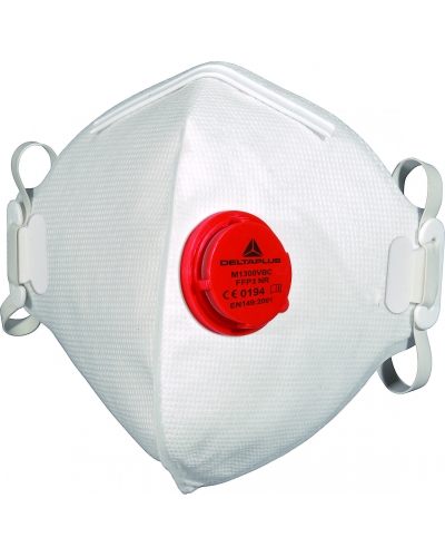 DeltaPlus BOX 10 FOLD HALFMASKS M1300VB - C014 - White