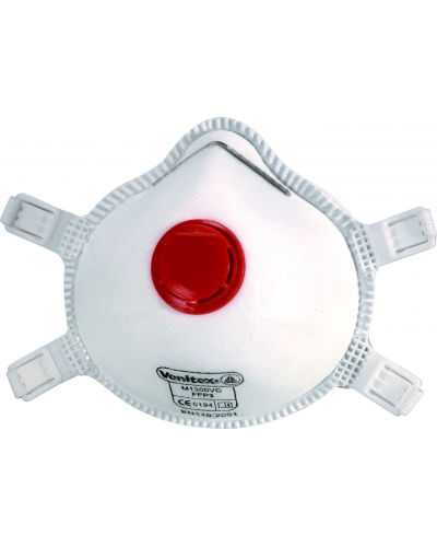 DeltaPlus BOX OF 5 HALF-MASKS FFP3+VALVE - C014 - White - UN - Unique
