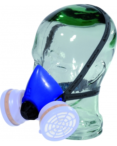 DeltaPlus M3200 MARS HALF-MASK - C047 - Blue - T149 - Size AJUSTABLE