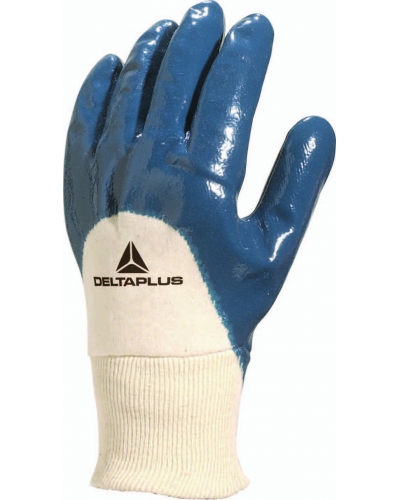 DeltaPlus NITRILE/COTTON GL-VENT. BACK  - C047 - Blue