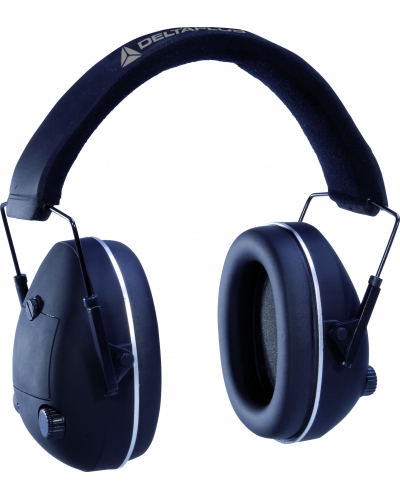 DeltaPlus PIT-STOP HEARING PROTECTOR - C133 - Black - T149 - Size AJUSTABLE