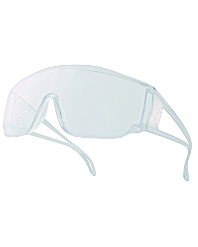 DeltaPlus CLEAR POLYCARB. PITON2 GLASSES - C080 - Colourless - T177 - Size UNIQUE