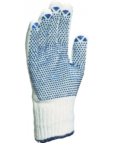DeltaPlus POLYESTER/COTTON 1 SIDE DOTS - C014 - White