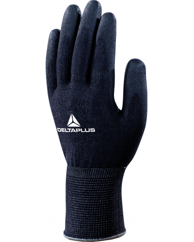 DeltaPlus BLACK HPPE GLOVE PU COAT  - C133 - Black