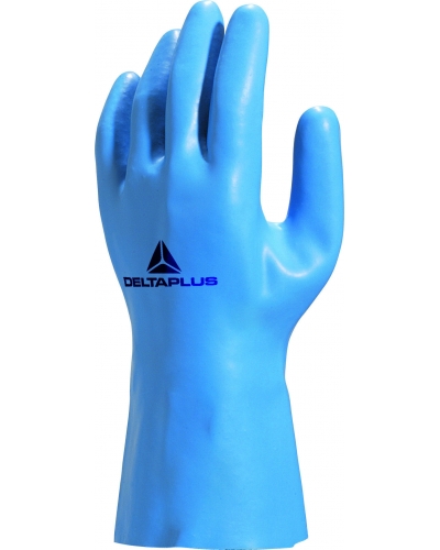 DeltaPlus BL LATEX COTTON LINING GLV  - C047 - Blue