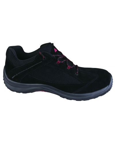 DeltaPlus BLACK/RED VIAGI S1P SHOES  - C131 - Black/Red