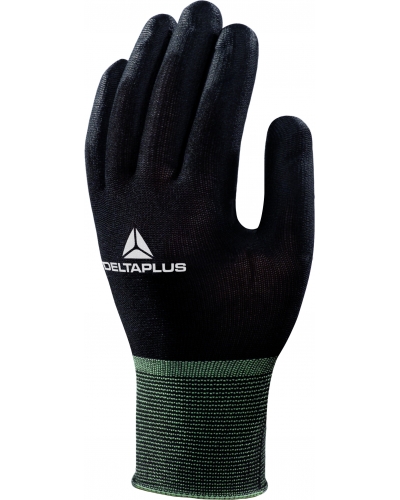 DeltaPlus BLACK PA/PU PALM GLOVE  - C133 - Black