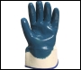 DeltaPlus NITRILE/COTON GL-VENT. BACK  - C047 - Blue - T015 - Size 10
