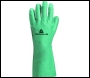 DeltaPlus GREEN NITRILE GLOVE 33 CM  - C191 - Green