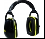 DeltaPlus BLACK SAKHIR HEARING PROTECTOR - C128 - Black/Yellow - T149 - Size AJUSTABLE