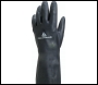 DeltaPlus BLACK NEOPRENE GLOVE 30 CM  - C133 - Black