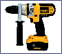 DeWalt DC927KL 18 Volt 13mm Cordless 3 Speed Combi Drill (2 x 2.0Ah Lithium Ion Batteries)