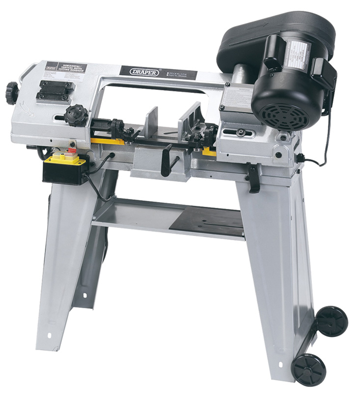 DRAPER Horizontal/Vertical Metal Cutting Bandsaw, 150mm, 350W Pack