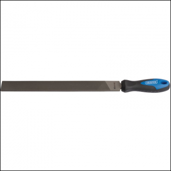 Draper 8106B Soft Grip Engineer's Hand File and Handle, 300mm - Code: 00008 - Pack Qty 1