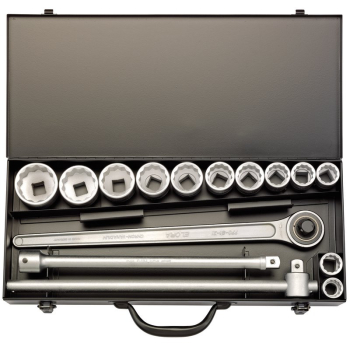 Draper 770 SAZ Imperial Socket Set, 3/4 inch  Sq. Dr. (15 Piece) - Code: 00369 - Pack Qty 1