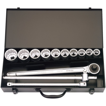 Draper 770 SMZ Metric Socket Set, 3/4 inch  Sq. Dr. (13 Piece) - Code: 00385 - Pack Qty 1