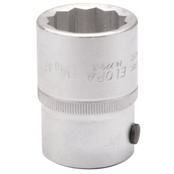 Draper 770-SA 1.1/16 Elora Bi-Hexagon Socket, 1.1/16 inch  3/4 inch  Sq. Dr. - Code: 00484 - Pack Qty 1