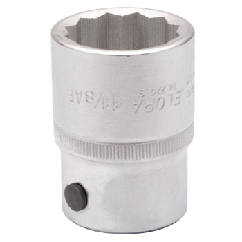 Draper 770-SA 1.1/8 Elora Bi-Hexagon Socket, 1.1/8 inch  3/4 inch  Sq. Dr. - Code: 00492 - Pack Qty 1