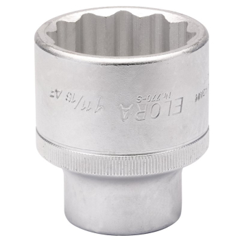 Draper 770-SA 1.11/16 Elora Bi-Hexagon Socket, 1.11/16 inch  3/4 inch  Sq. Dr. - Code: 00583 - Pack Qty 1