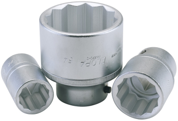 Draper 770-S 23 Elora Bi-Hexagon Socket, 3/4 inch  Sq. Dr., 23mm - Code: 00715 - Pack Qty 1