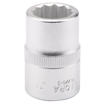 Draper 770-S 21 Elora Bi-Hexagon Socket, 3/4 inch  Sq. Dr., 21mm - Code: 00690 - Pack Qty 1