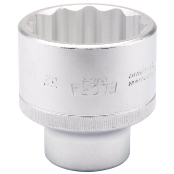 Draper 770-S 52 Elora Bi-Hexagon Socket, 3/4 inch  Sq. Dr., 52mm - Code: 00872 - Pack Qty 1