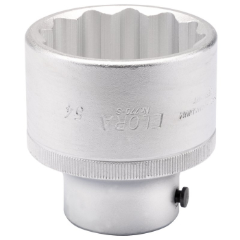 Draper 770-S 54 Elora Bi-Hexagon Socket, 3/4 inch  Sq. Dr., 54mm - Code: 00880 - Pack Qty 1