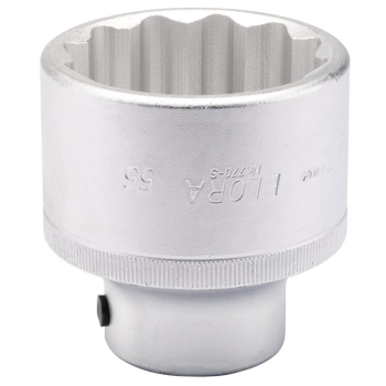 Draper 770-S 55 Elora Bi-Hexagon Socket, 3/4 inch  Sq. Dr., 55mm - Code: 00898 - Pack Qty 1