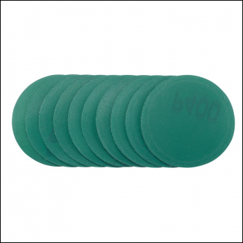 Draper SDWOD50 Wet and Dry Sanding Discs with Hook and Loop, 50mm, 400 Grit (Pack of 10) - Code: 01070 - Pack Qty 1