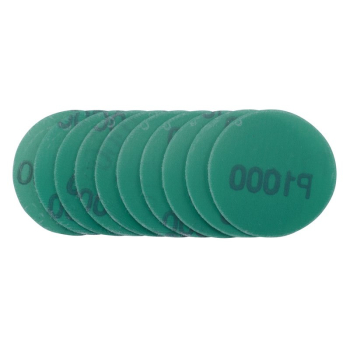 Draper SDWOD50 Wet and Dry Sanding Discs with Hook and Loop, 50mm, 1000 Grit (Pack of 10) - Code: 01109 - Pack Qty 1