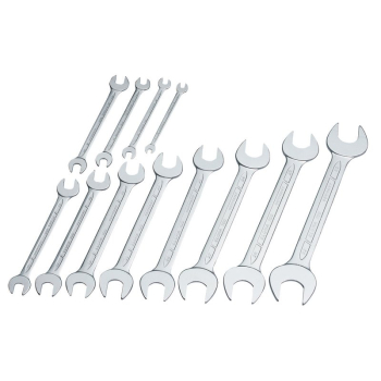 Draper 100S 12M Long Metric Open End Spanner Set (12 Piece) - Code: 01276 - Pack Qty 1