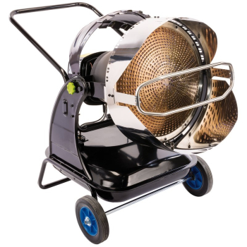 Draper DSH-IR30-B Jet Force Infrared Diesel Space Heater, 124,000 BTU/34kW - Code: 01774 - Pack Qty 1
