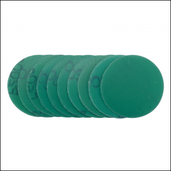 Draper SDWOD50 Wet and Dry Sanding Discs with Hook and Loop, 50mm, 2000 Grit (Pack of 10) - Code: 02053 - Pack Qty 1