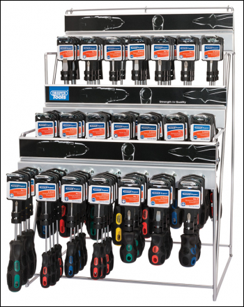 Draper *D970/DS Dispenser for 91 General Purpose Screwdrivers - Code: 02054 - Pack Qty 1