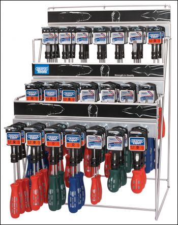 Draper *D870/DS Dispenser for 870 Mechanic's/Engineer's Pattern Screwdrivers - Code: 02061 - Pack Qty 1