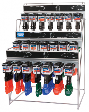 Draper *D186/DS Dispenser for 186 Cabinet Pattern Screwdrivers - Code: 02062 - Pack Qty 1