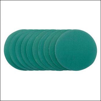 Draper SDWOD75 Wet and Dry Sanding Discs with Hook and Loop, 75mm, 320 Grit (Pack of 10) - Code: 02094 - Pack Qty 1