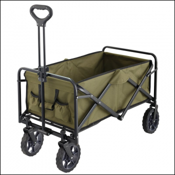 Draper FC Folding Cart, Green, 75kg - Discontinued - Code: 02138 - Pack Qty 1