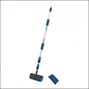 Draper TWB3/3M Telescopic Washing Brush, 3m (2 Piece) - Code: 02169 - Pack Qty 1