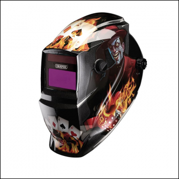Draper WHVS-PC Auto-Darkening Welding Helmet, Playing Cards - Code: 02515 - Pack Qty 1